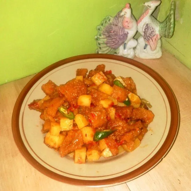 Sambal goreng krecek kentang