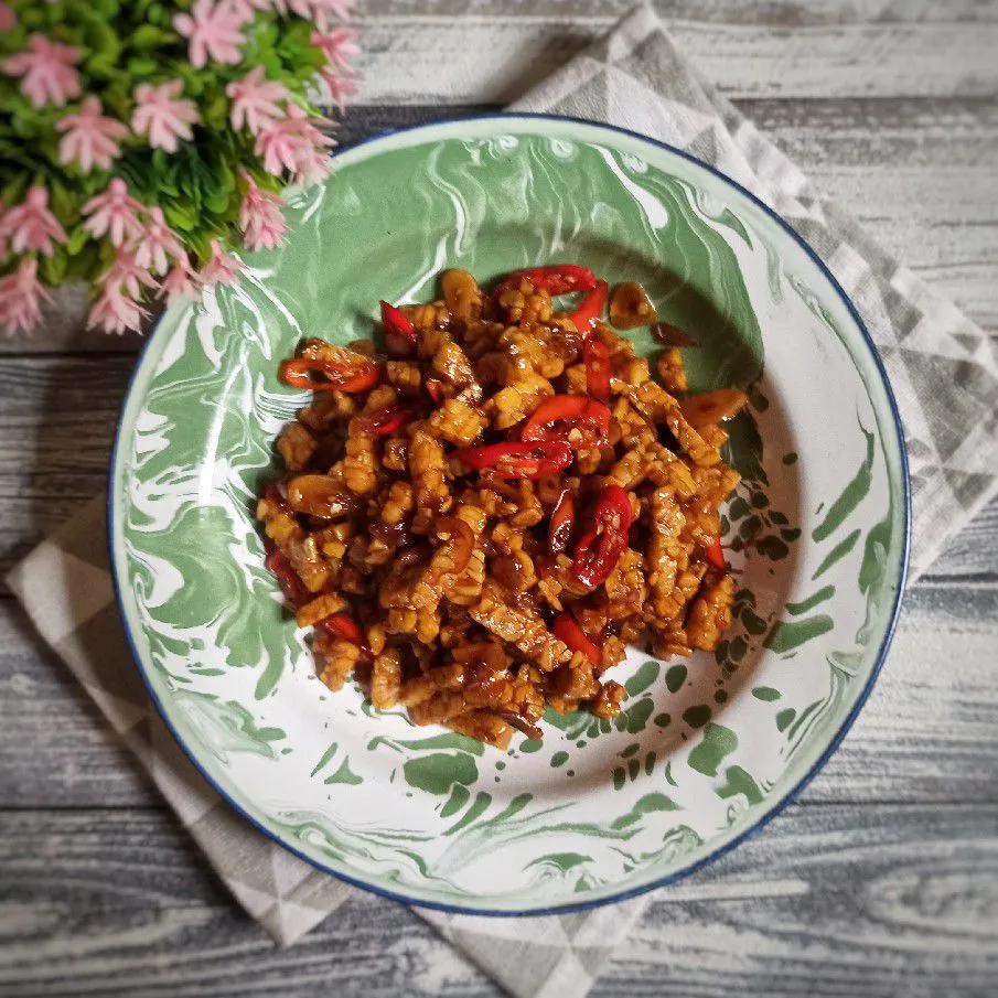 Orek Tempe Pelengkap Nasi Uduk