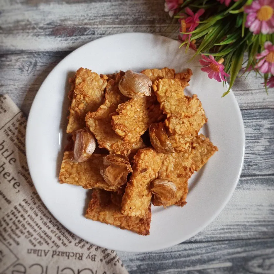 Tempe Goreng Bawang Putih