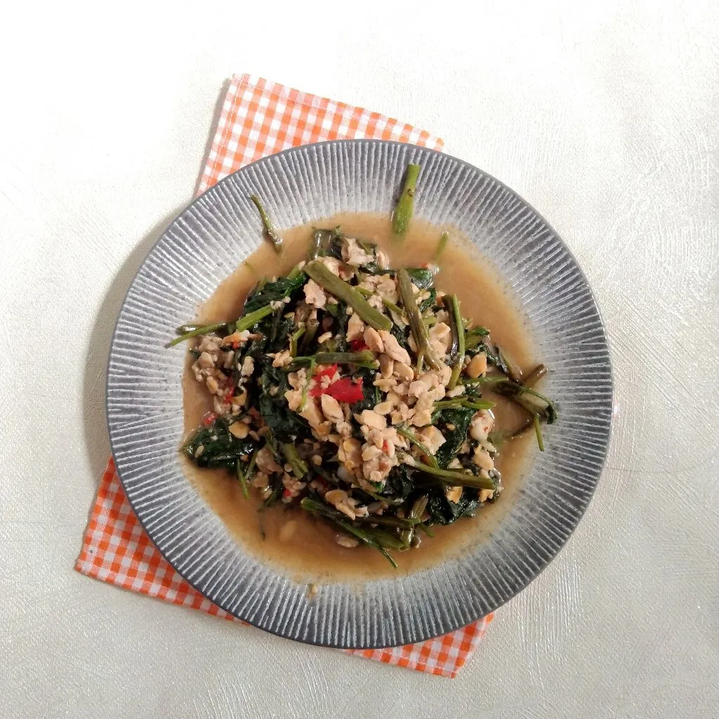 Kangkung Sambel Tempe