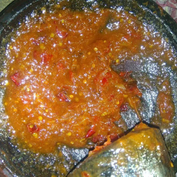 lalu diuleg sesuai selerah bisa kasar atau lembut