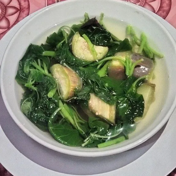 Sayur Bayam Kuah Bening "Simple"