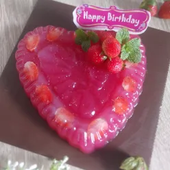Puding Strawberry #PuddingCantikuntukYummy