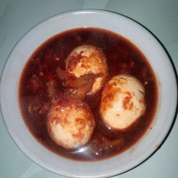 Tumis Telur "Asam Manis"