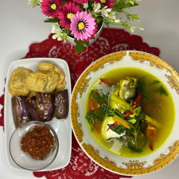 Dan pindang siap di angkat dan disajikan