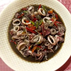 Cumi masak hitam