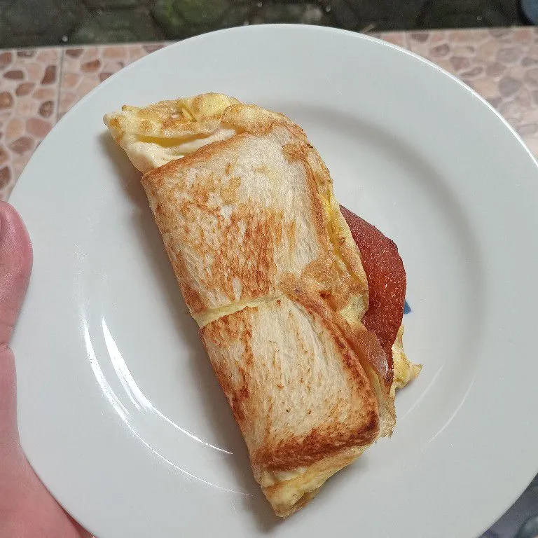 Roti Telur Lipat Korea