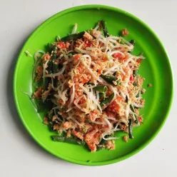 Anyang Kecambah dan Kacang Panjang