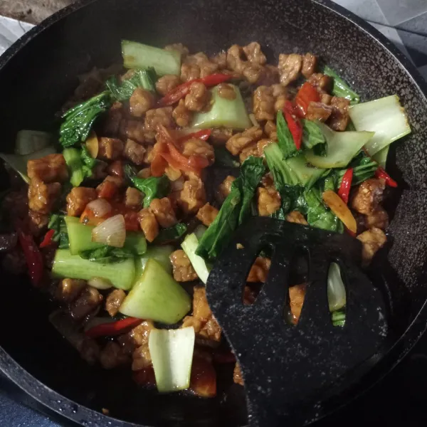 Masak sampai tanak, cek rasa