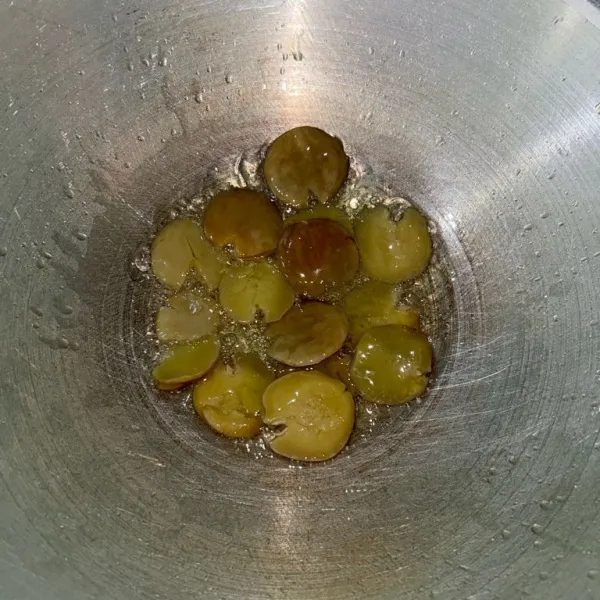 Goreng jengkol sebentar saja