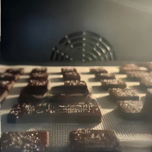 Panggang dalam oven dengan suhu 165°C selama 20 menit