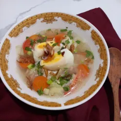 Sop Telur Tahu
