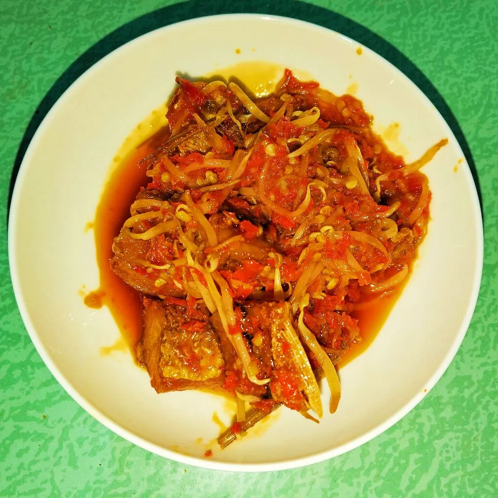 Ikan Asin Sambal Toge