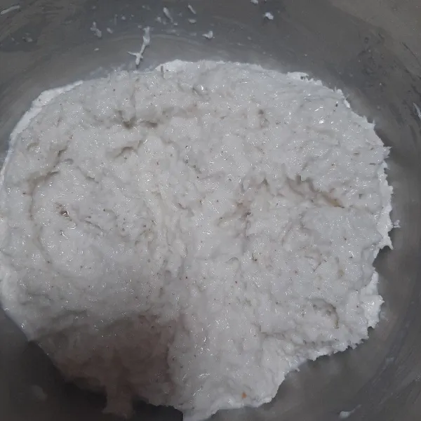Hasilnya adonan seperti ini ya teksturnya
