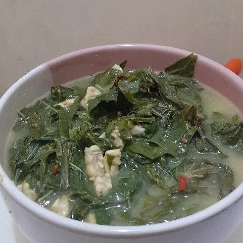 Sayur Daun Singkong Santan