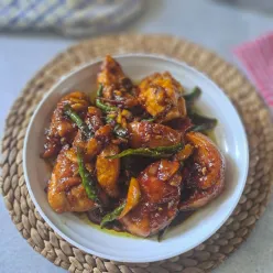 Oseng Ayam cabe ijo