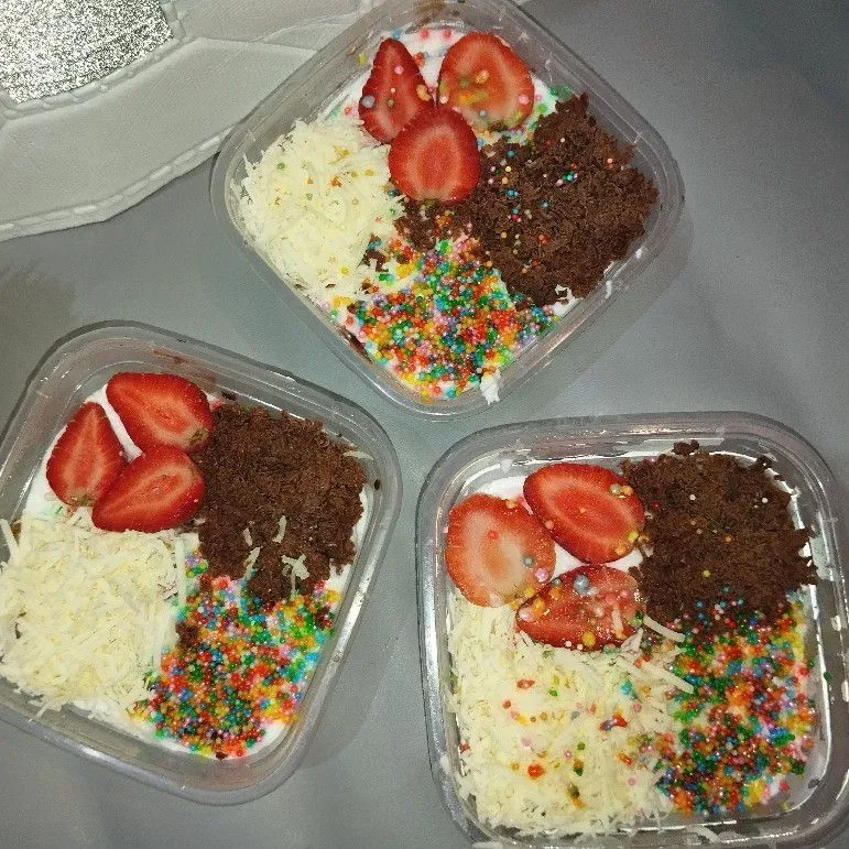 Brownis Kukus Cup Tanpa Telur