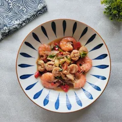 Udang Sosis Saus Tiram
