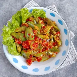 Tumis Terong Pedas