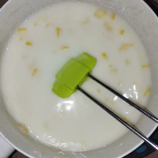 Masak hingga kental dan meletup