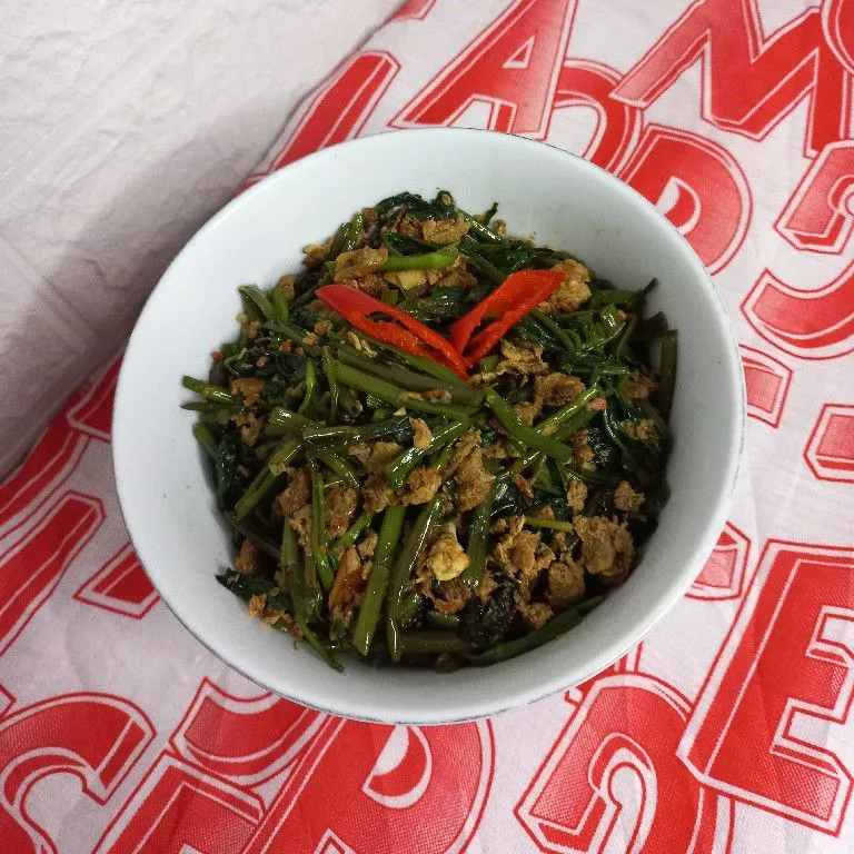 Cah Kangkung Telur Kecap