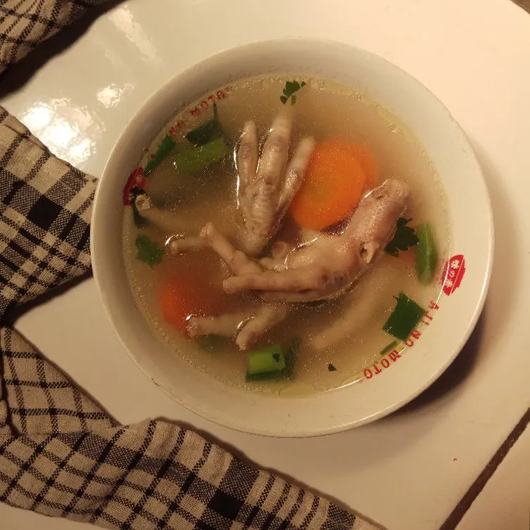 Sop Ceker Ayam