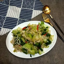 Tumis Pokcoy Tauge