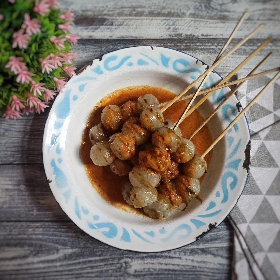 Cilok Bandung Saus Kacang