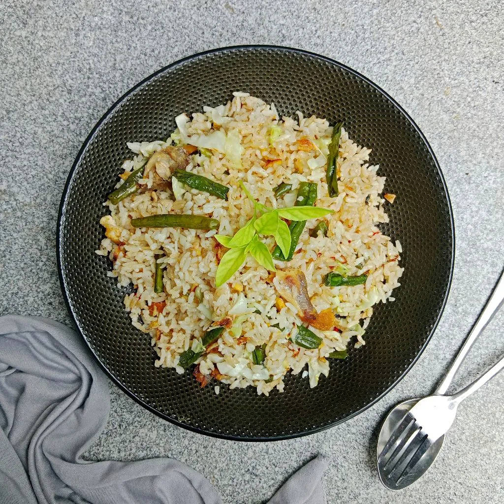 Nasi Goreng Kacang Panjang Leftover