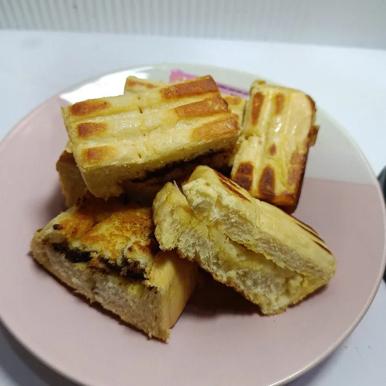 Roti Bakar Coklat Keju Teflon