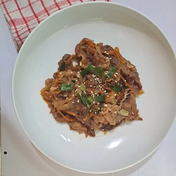 Beef bulgogi