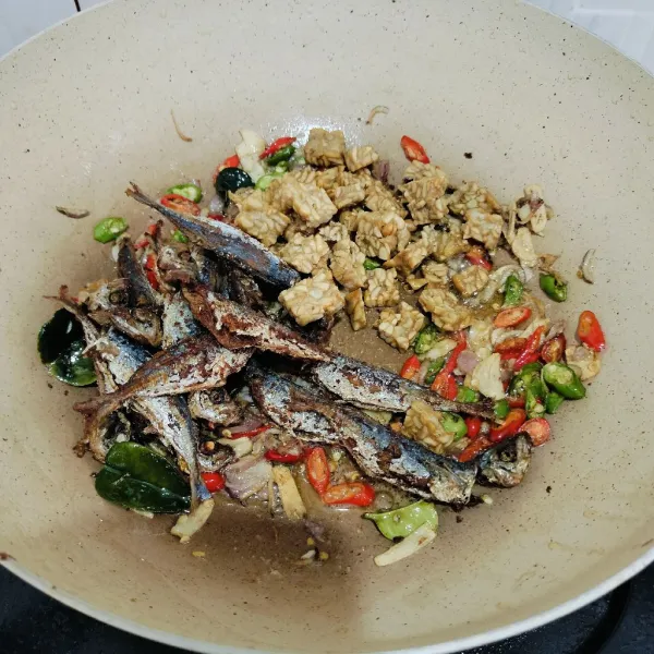 masukan ikan dan tempe