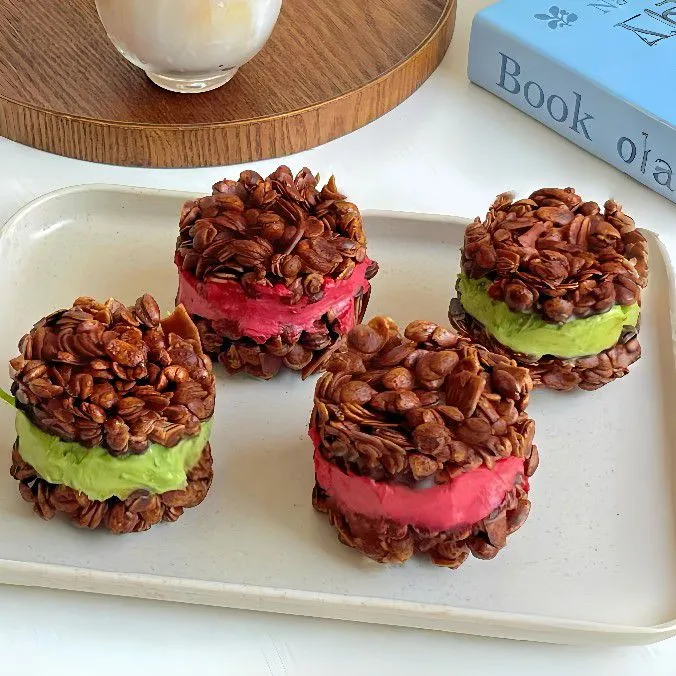 Oat Cookies Matcha Cokelat