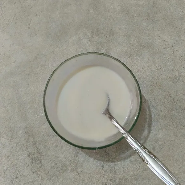 Aduk hingga tercampur rata.