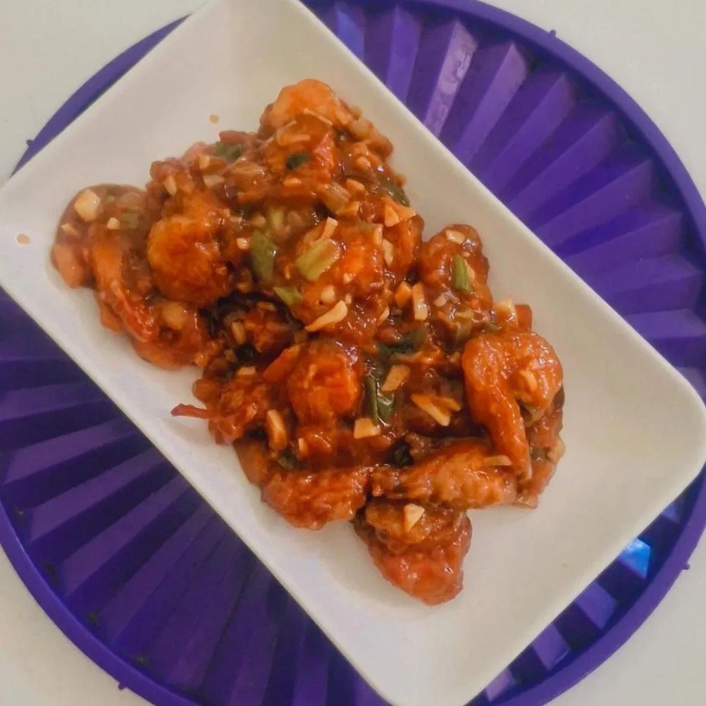 Udang Tepung Asam Manis