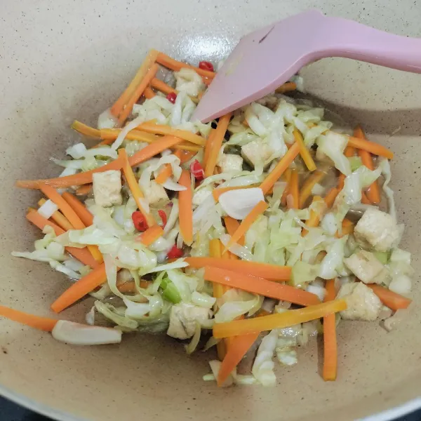 jika sayur sudah matang siap disajikan