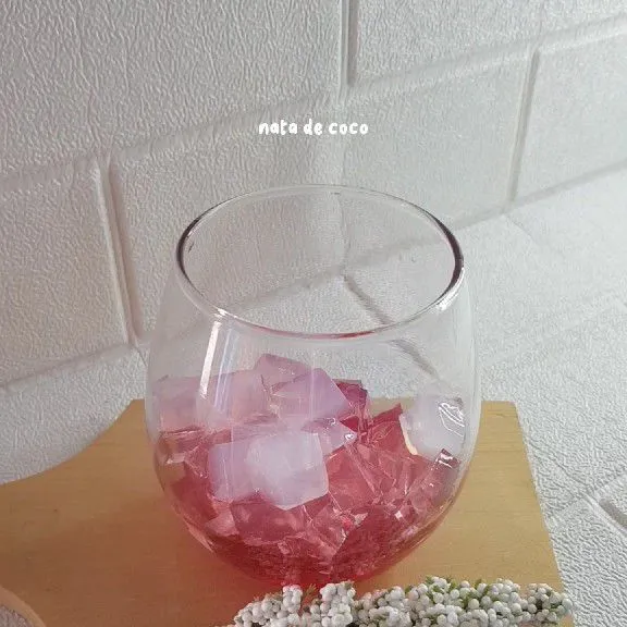 Masukkan nata de coco