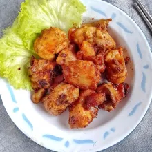 Angkat, tiriskan dan sajikan.