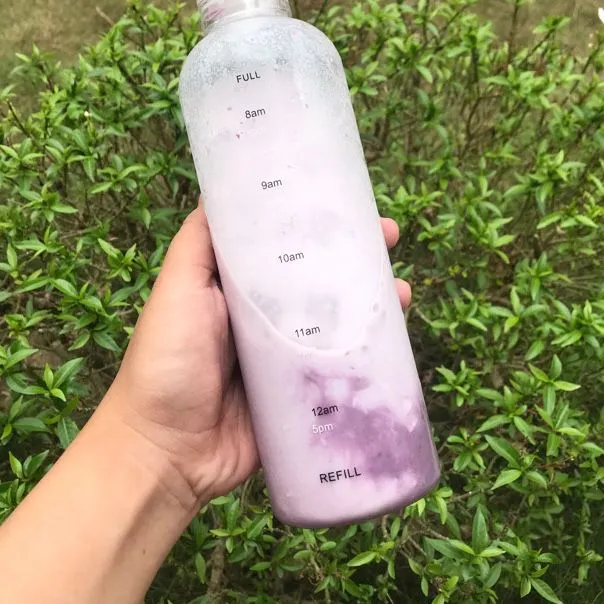 Minuman dari ubi ungu viral tik tok