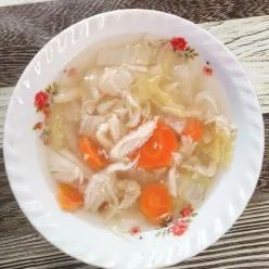 Sop Sawi Jamur Tiram