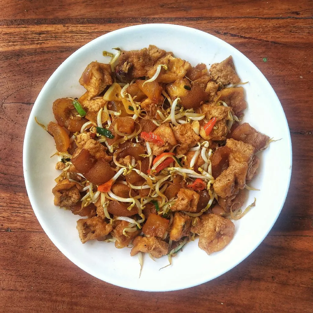 Oseng Cecek Tahu Toge Pedas Manis