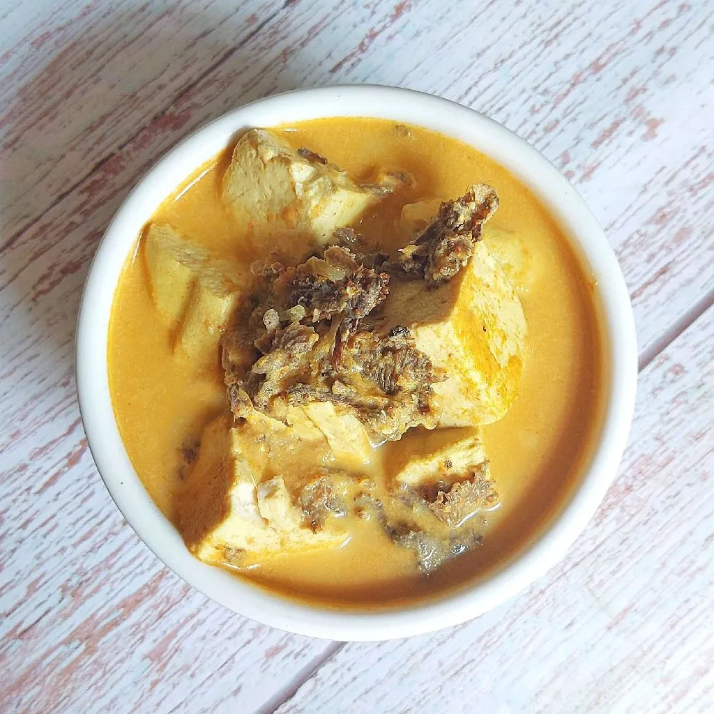 Gulai Tahu Jamur Grigit