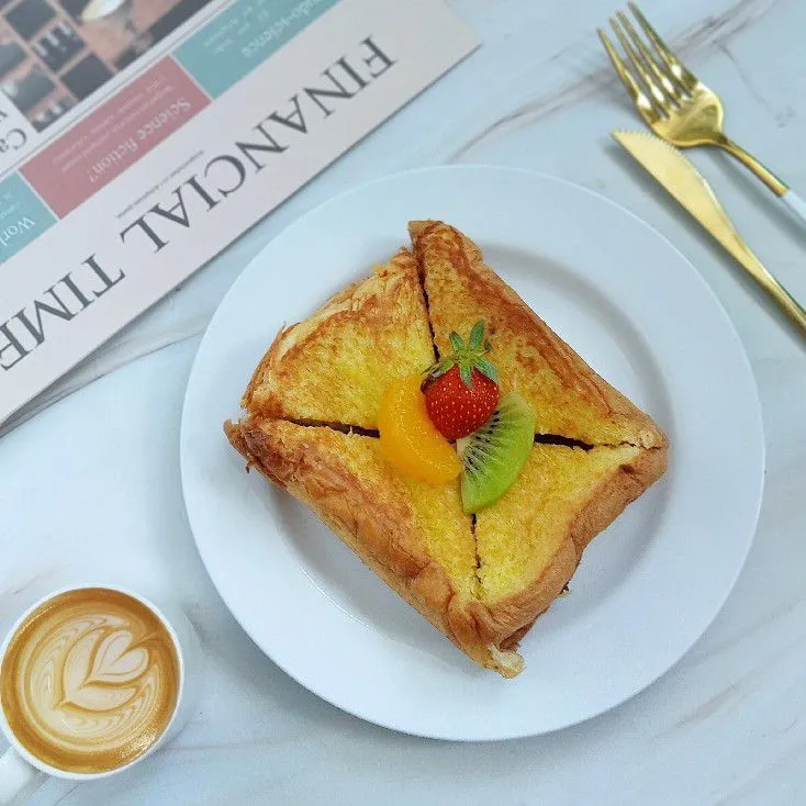 Roti Bakar Tiramisu Coeklat