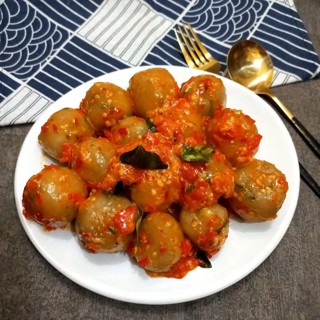 Cilok Bawang Bumbu Pedas