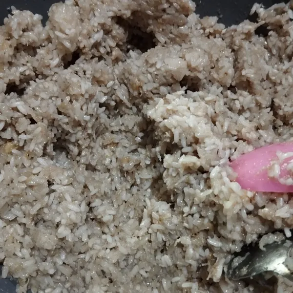 Aduk hingga tercampur rata, koreksi rasa
