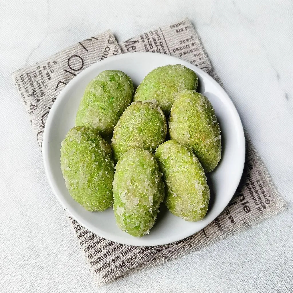 Kue Gemblong Pandan Gula Putih