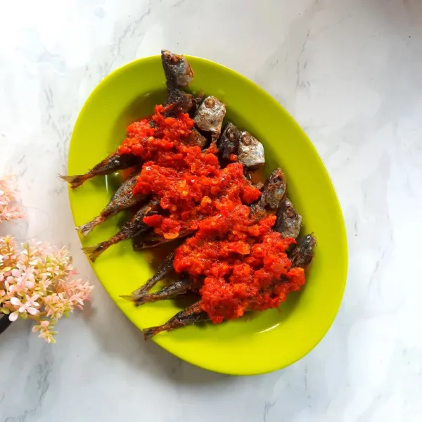 ikan gambolo aceh siap di hidangkan