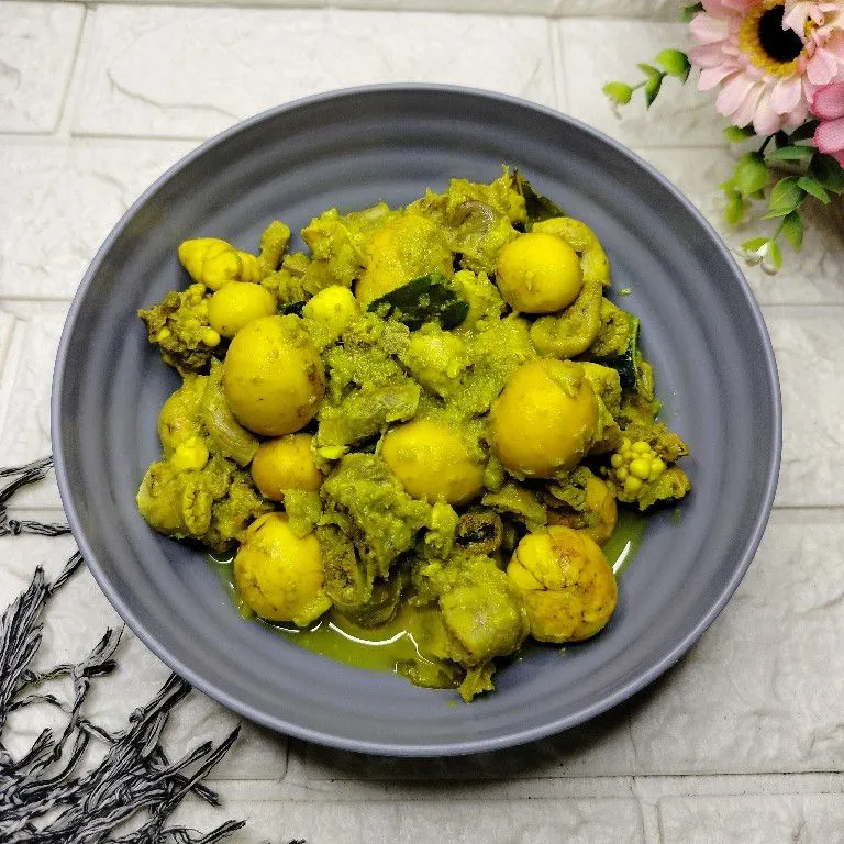 Tumis Uritan Bumbu Kemiri
