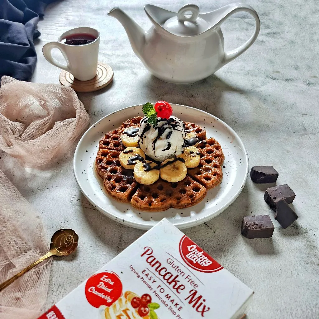 Gluten Free Soft Choco Waffle