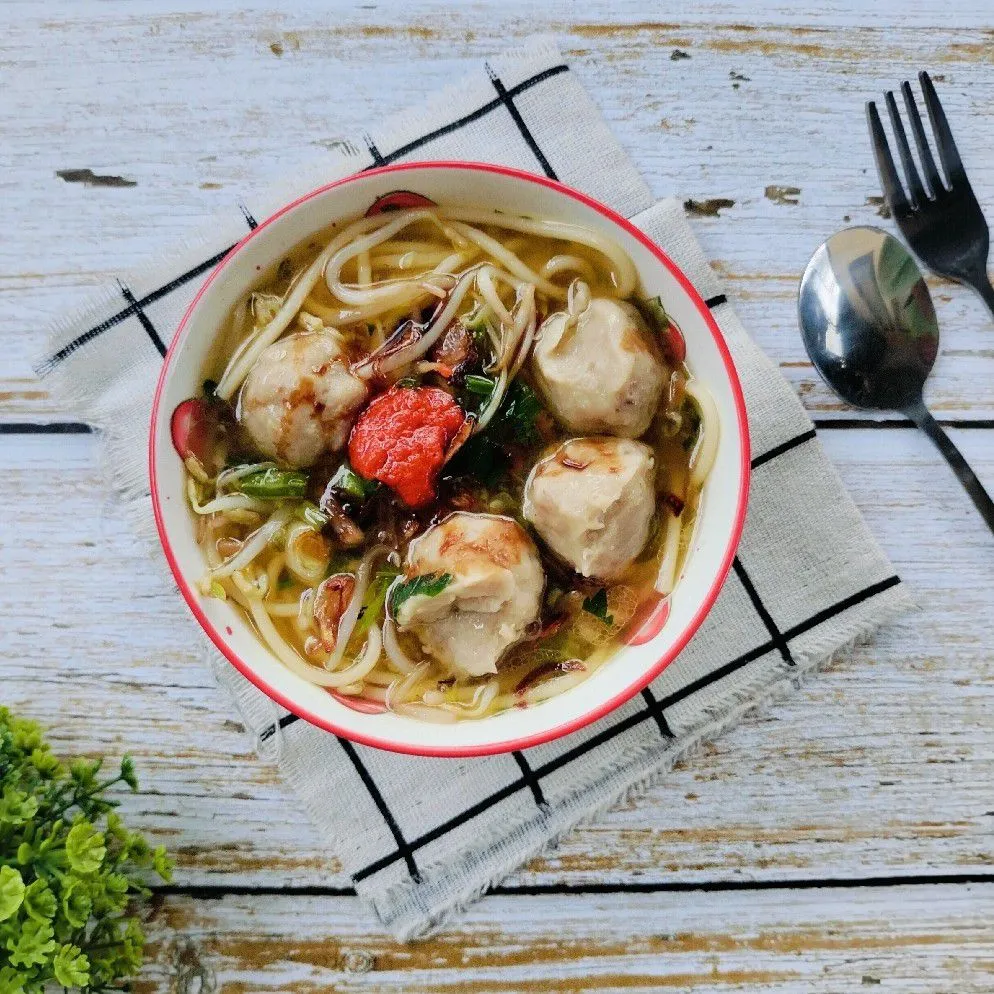 Spaghetti Kuah Bakso